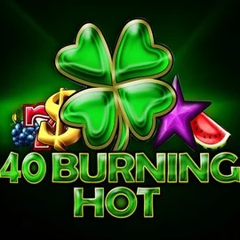 Logo of 40 Burning Hot from Amusnet Interactive at SlotsGem Casino