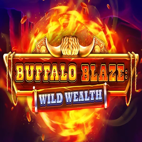 Logo of Buffalo Blaze Wild Wealth from OctoPlay at SlotsGem Casino