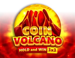 Slots logo of Coin Volcano from 3 Oaks Gaming at SlotsGem Casino