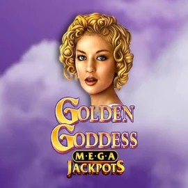 Logo of Golden Goddess Megajackpots from IGT at SlotsGem Casino