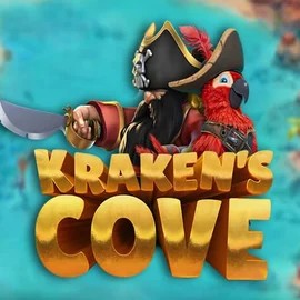 Logo of Krakens Cove from Relax Gaming at SlotsGem Casino