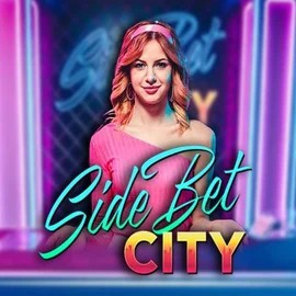 Side Bet City slot logo by Evolution at SlotsGem Casino