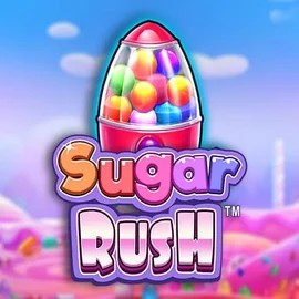 Sugar Rush logo by Pragmatic Play at SlotsGem CasinoSugar Rush