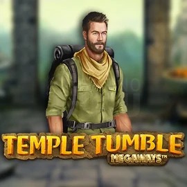 Temple Tumble Megaways slot logo by Relax Gaming at SlotsGem CasinoTemple Tumble Megaways