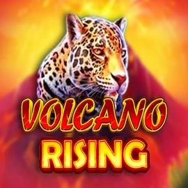 Volcano Rising slot logo by RubyPlay at SlotsGem CasinoVolcano Rising